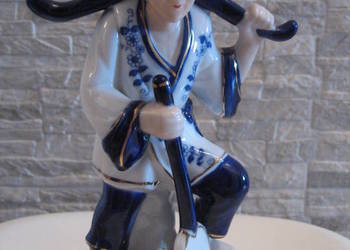 Chinka duża porcelanowa figura