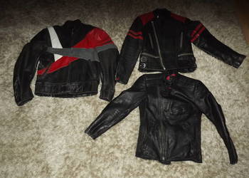 Skórzana kurtka motocyklowa 3 szt tanio