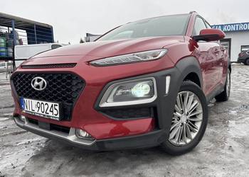 HYUNDAI KONA 1.0 120KM Stan Idealny Asystenci Led Kamera 2019r.