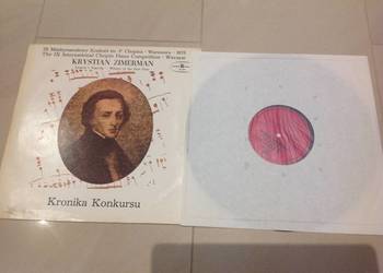 Płyta -Fryderyk Chopin Kronika Konkursu Krystian Zimerman