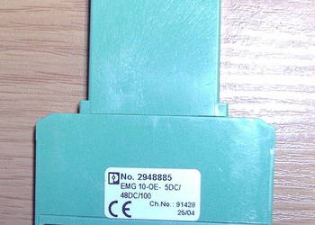 PHOENIX MODUŁ PRZEKAŹNIKA PÓŁPRZEWODNIKOWEGO EMG 10-OE-5DC