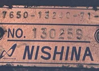 Nishina 67650-13240-71-C (67650-13240) rozdzielacz hydrauliczny do Toyota