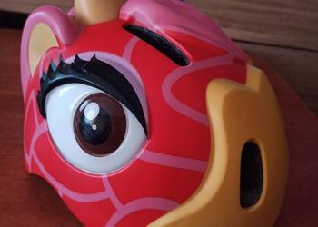 Kask rowerowy dziecięcy 49/55 Żyrafa