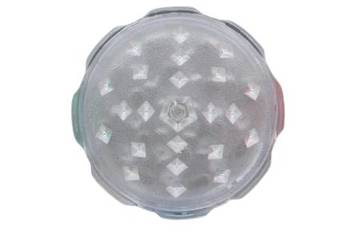 Elegancki Plastikowy Młynek do Suszu CBD Tytoniu 4-Częściowy Przezroczysty