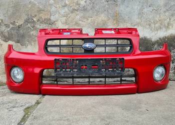 Subaru G3X Justy Suzuki Ignis II MH Zderzak przód kolor ZR8 czerwony