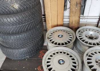 Felgi oryginalne do BMW E32 stan - używane. Opony gratis