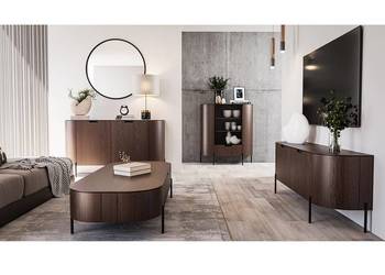 WITRYNA MONS MN07 Styl New York lakier zaokrąglony blat Art-Futuro