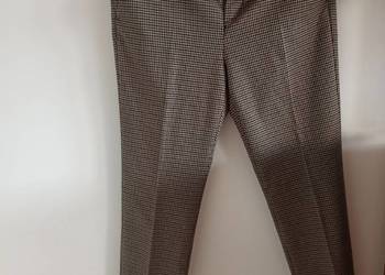 Spodnie brązowe  Zara