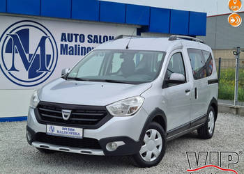 Dacia Dokker STEPWAY Navi PDC Klimatyzacja Tempomat Halogeny Komputer Reli…