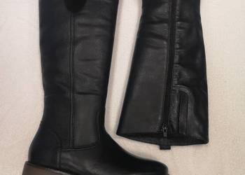 Kozaki damskie skórzane rozmiar 41 - 27  cm