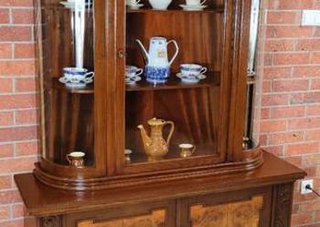 Ekskluzywna serwantka witryna dębowa