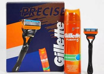 Gilette Fusion 5 zestaw do golenia. Maszynka i żel