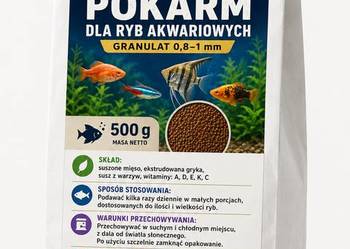 Pokarm karma dla ryb akwariowych 500g