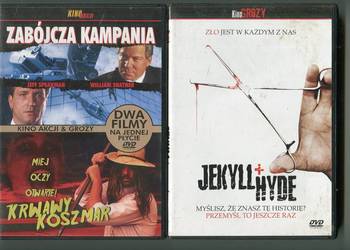 Zabójcza kampania + Jekyll = Hyde  2 Filmy DVD