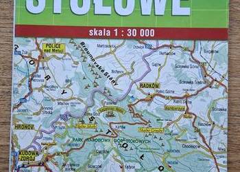 Góry Stołowe 1:30 000 mapa turystyczna