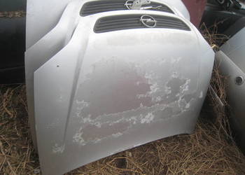 Maska przednia przód srebrna Opel Astra G II 98-09