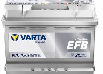 Akumulator VARTA N70 12V 70Ah 760A EFB