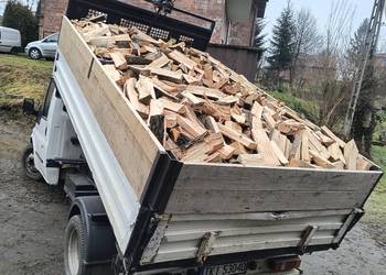 Sezonowane, suche, drewno opałowe, kominkowe