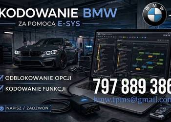 Kodowanie BMW seria F seria G Retrofit Łopatki