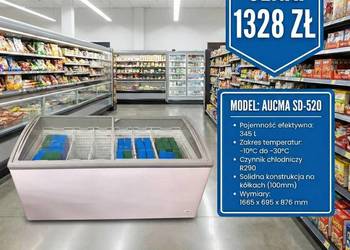 Zamrażarka skrzyniowa AUCMA SD-520