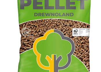 Pellet DĘBOWY Drewnoland,6 mm, certyfikat DIN PLUS A1