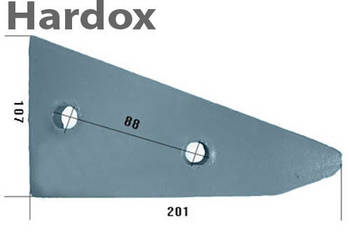 Płoza przednia HARDOX 27510205/L części do pługa RABEWERK