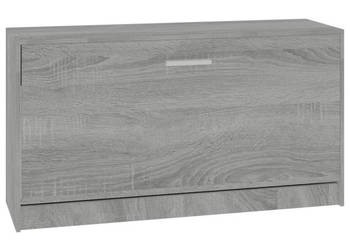 Ławka z miejscem na buty szary dąb sonoma 80x24x45 cm WM-342645