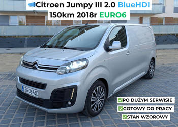 Citroen Jumpy III 2.0 Blue HDI 150km 2018r EURO6 Po dużym remoncie PEWNIAK