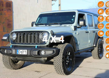 Jeep Wrangler 2024r. 2.0 HYBRYDA 16567K Plug-in 375 KM Automat FULL LED TR…