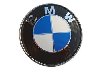 Znaczek logo emblemat na maskę klapę 8132375 BMW 74mm