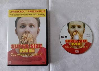 Płyta DVD video "Super Size Me" Czy wiesz, co JESZ?!, dokument o żywieniu