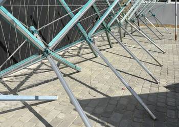 Suszarka do prania na zewnątrz.Aluminium.Mega solidna.Transport.Wysy