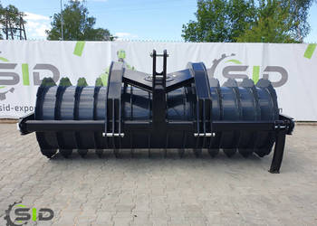 Wał do kiszonki, wał pryzmowy, wał do ugniatania, rolki boczne 3m [SR1] SID