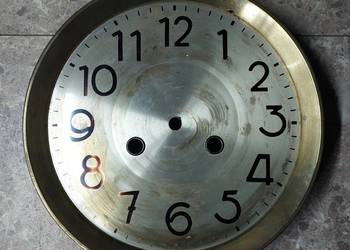 703 Tarcza starego zegara ściennego 20,5cm 56,5/32mm