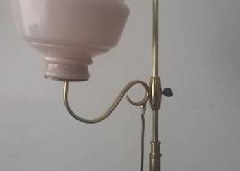 Lampa podłogowa z mosiądzu - ruchome ramię