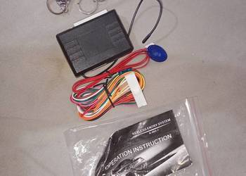 zestaw uniwersalny sterownik centralnego zamka samochodu 2 piloty nowy