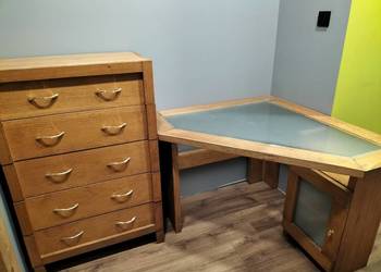 Meble dębowe ( biurko i komoda) Meble dębowe ( biurko i komoda)