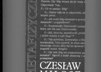 Metafizyczna pauza - Miłosz