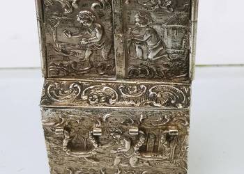 Hanau - Kredens - Srebro pr. 800 - Miniatura Komoda