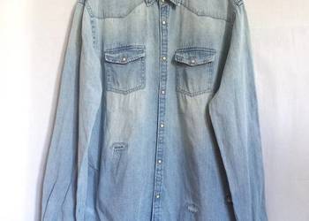 Koszula męska Jeans r. L/40 Slim Fit NOWA