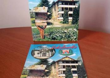 Sokołowsko Dwie Pocztówki 1997 Krokus Biały Orzeł Sokołowsko Dwie Pocztówki 1997 Krokus Biały Orzeł