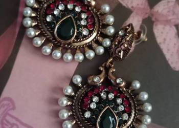 Piękne eleganckie kolczyki osmańskie