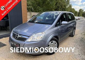 Opel Zafira 1.8 7osób Klima Grzane Fotele el szyby Bez Rdzy Stan BDB Bezwy…