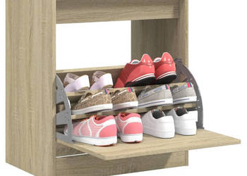 Szafka na buty dąb sonoma 60x42x69cm materiał drewnopochodny WM-839982