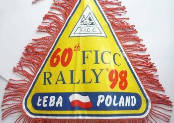 PROPORCZYK 60th FICC RALLY 1998 ŁEBA POLAND