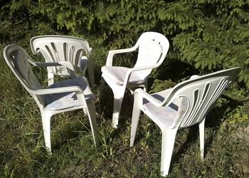 Krzesła ogrodowe plastikowe