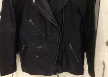Ramoneska Kurtka Czarna Skórzana Damska WALTER BAKER r S/M j Nowa