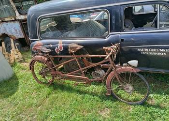 DERNE tandem unikat oryg lakier i rdza .