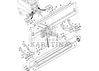 John Deere 960 - Uchwyt DC220489 (Podbieracz)