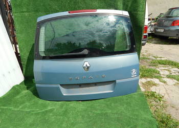 TYLNA KLAPA BAGAŻNIKA RENAULT ESPACE IV 4 KOMPLETNA UCHYLNA